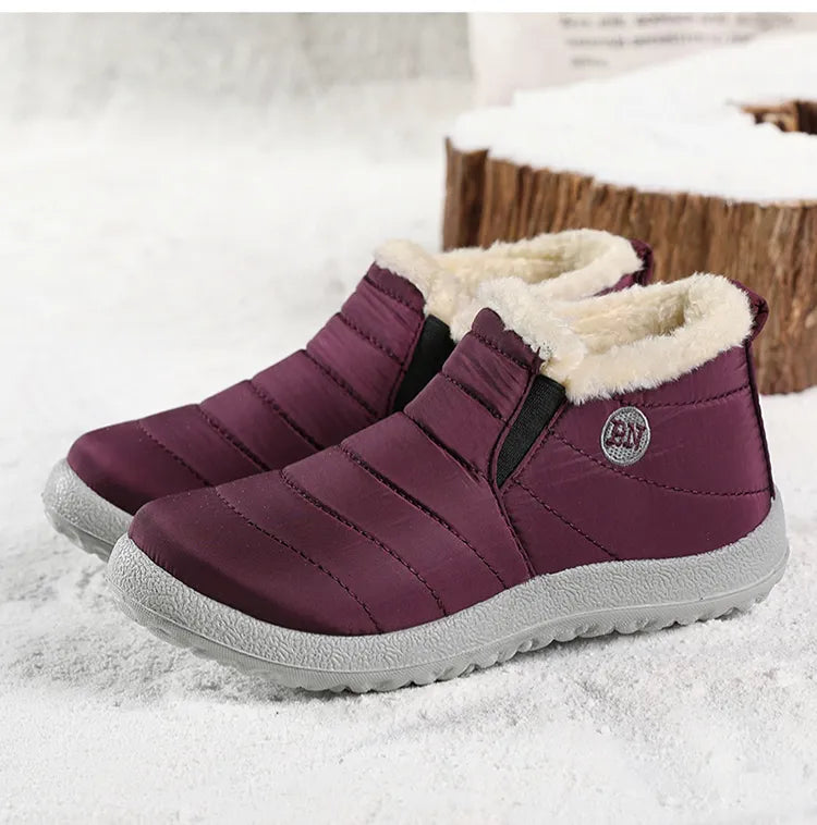 đ„Last Day Promotion 50% OFF - Orthopedic Water-Proof Winter Fur-Lined Soft Boots