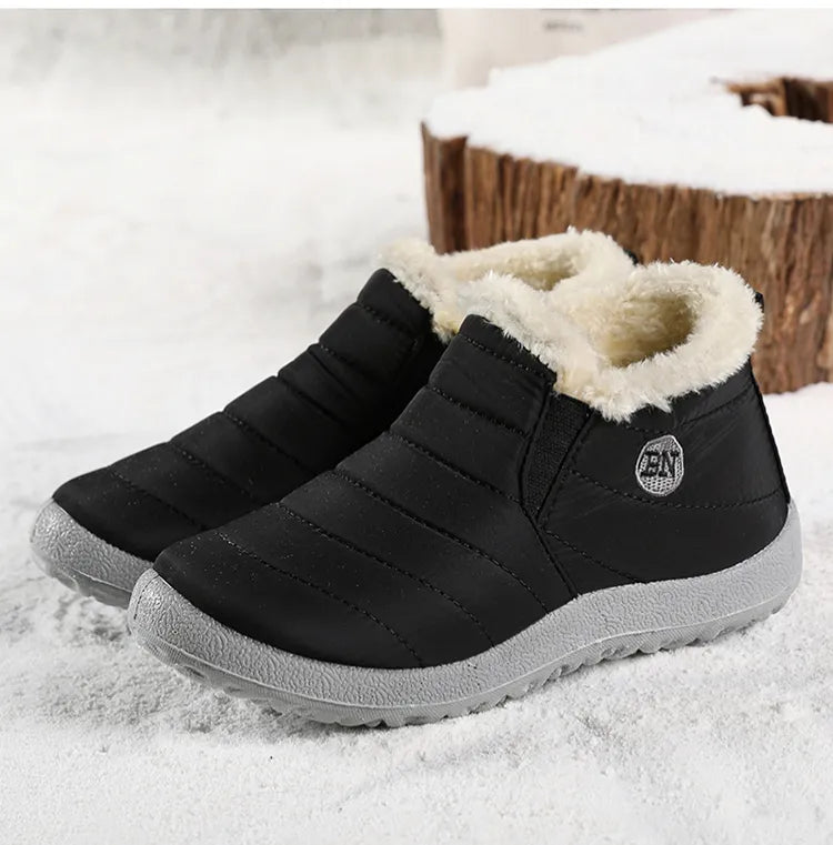 đ„Last Day Promotion 50% OFF - Orthopedic Water-Proof Winter Fur-Lined Soft Boots