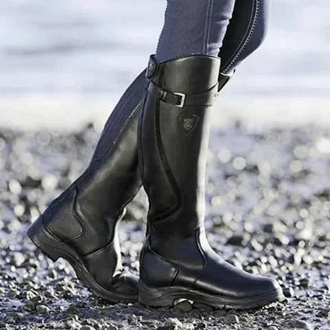 🔥LAST DAY 50% OFF🎁 WOMEN'S WATERPROOF ORTHOPEDIC HIGH HEEL RIDING BOOTS