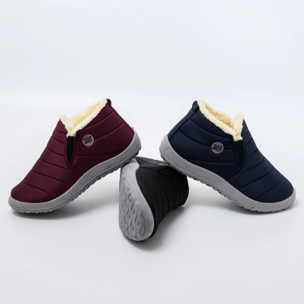 đ„Last Day Promotion 50% OFF - Orthopedic Water-Proof Winter Fur-Lined Soft Boots