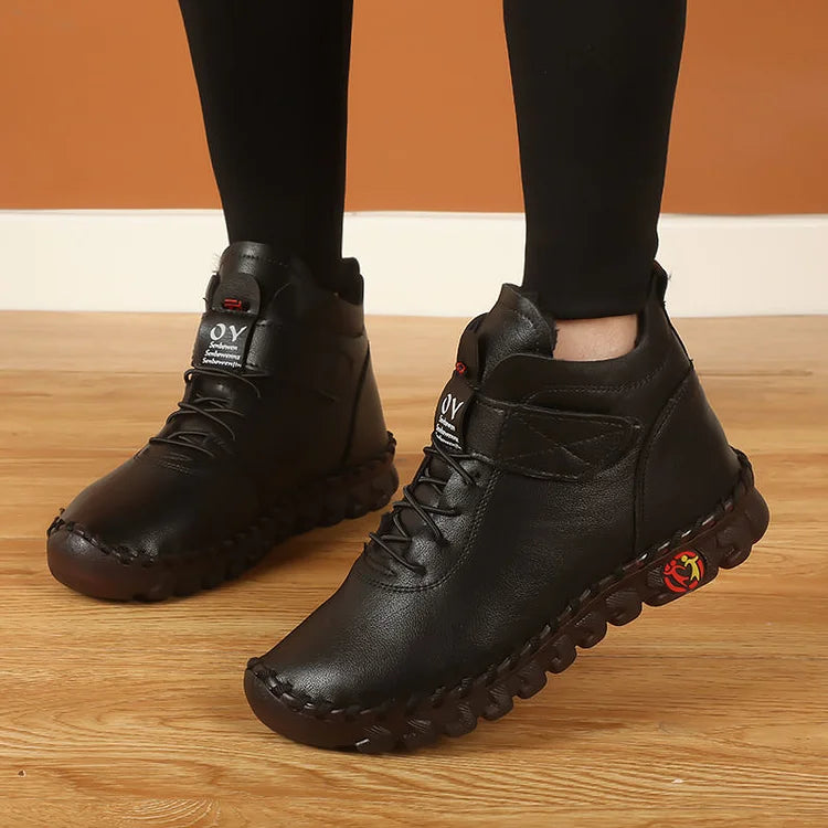 2023 Women's Orthopedic Comfortable Thick Fur Winter Waterproof Snow Boots