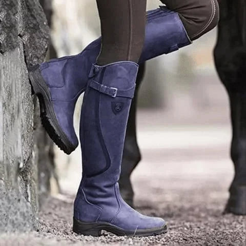 🔥LAST DAY 50% OFF🎁 WOMEN'S WATERPROOF ORTHOPEDIC HIGH HEEL RIDING BOOTS