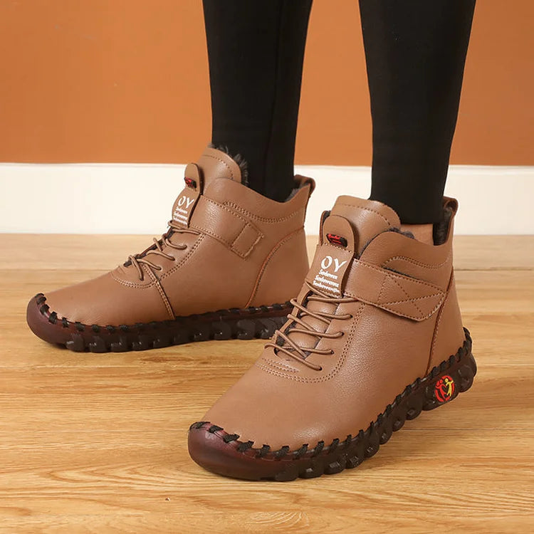 2023 Women's Orthopedic Comfortable Thick Fur Winter Waterproof Snow Boots