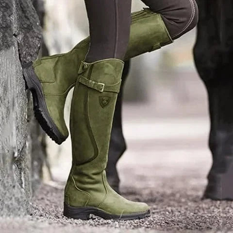 🔥LAST DAY 50% OFF🎁 WOMEN'S WATERPROOF ORTHOPEDIC HIGH HEEL RIDING BOOTS
