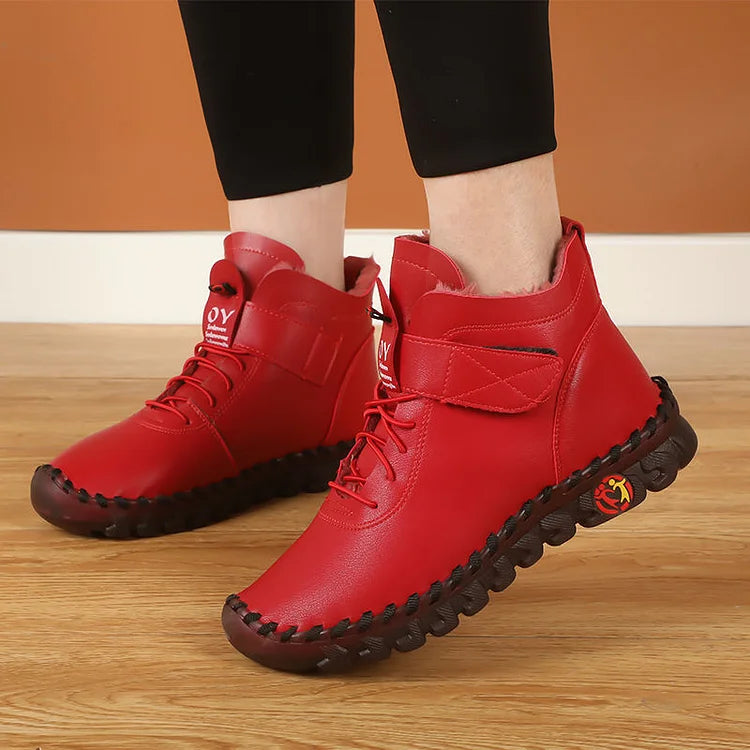 2023 Women's Orthopedic Comfortable Thick Fur Winter Waterproof Snow Boots
