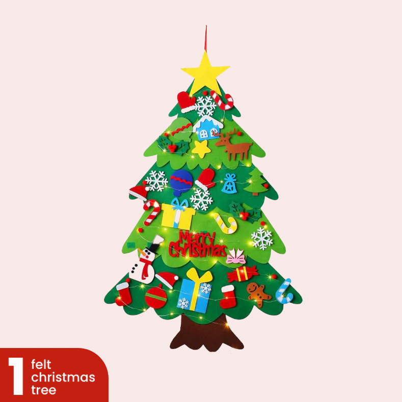 🎄DIY Felt Christmas Tree Set