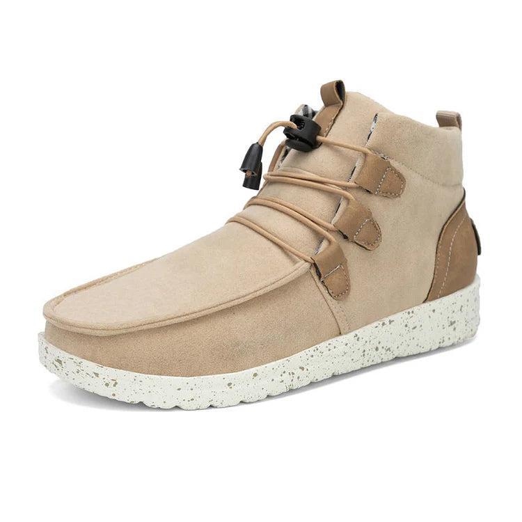 Women's Casual Laced Front Ankle Boots