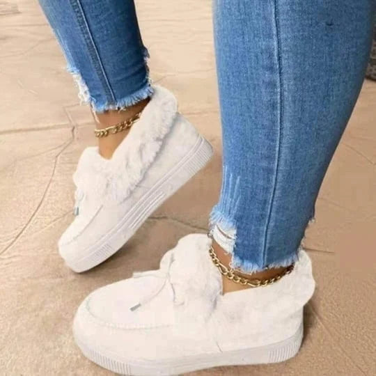đ„Last Day 50% OFFđ„ 2023 Women Orthopedic Arch-Support Thick Warm Cotton Shoes