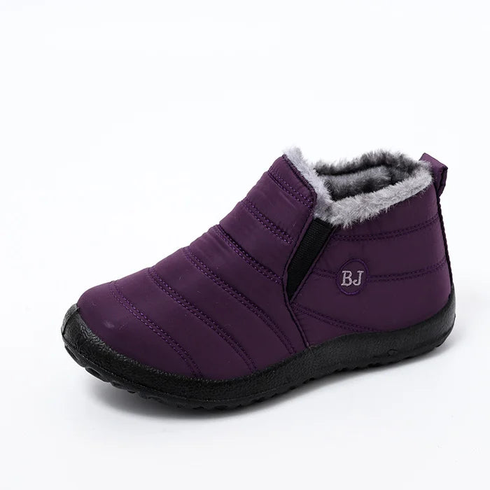 2023 Women's Premium Water-Proof Winter Boots, Plus Size Warm Soft Fur-Lined Boots