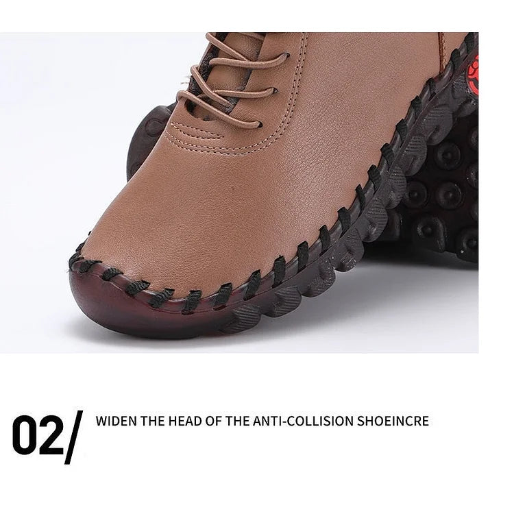 2023 Women's Orthopedic Comfortable Thick Fur Winter Waterproof Snow Boots