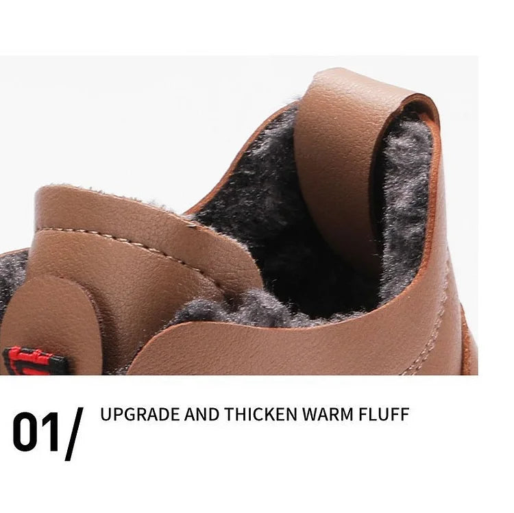 2023 Women's Orthopedic Comfortable Thick Fur Winter Waterproof Snow Boots