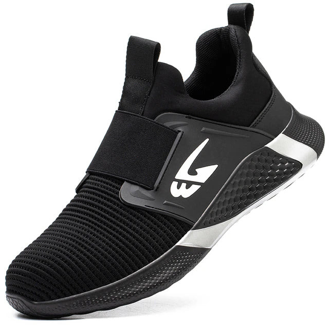2023 New Design Safety Steel Toe Shoes, Breathable Anti-Puncture Industrial Sneakers Unisex