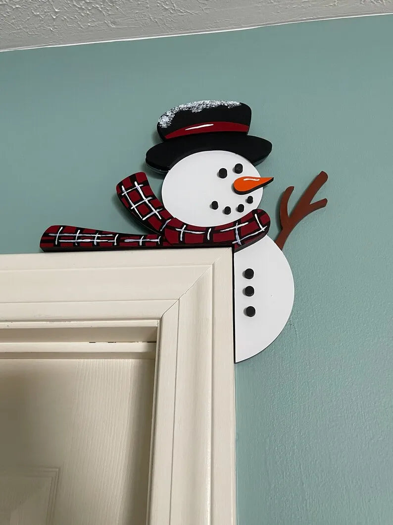 ๐
2024 Christmas Gift 50% Off--Metal Christmas Door Topper
