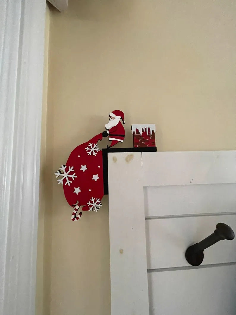 ๐
2024 Christmas Gift 50% Off--Metal Christmas Door Topper