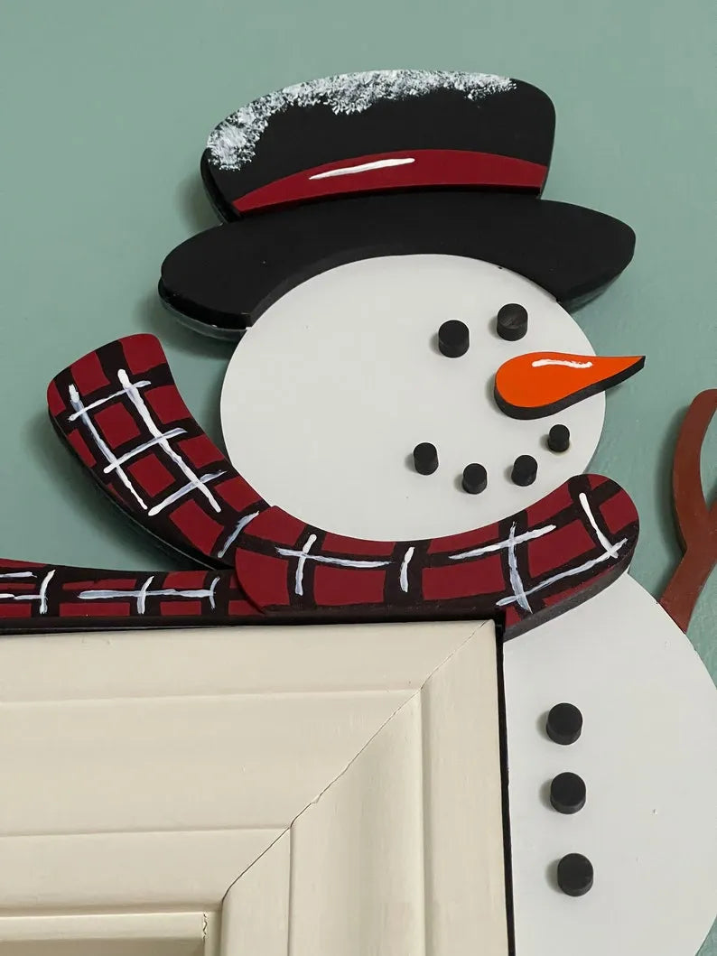 ๐
2024 Christmas Gift 50% Off--Metal Christmas Door Topper