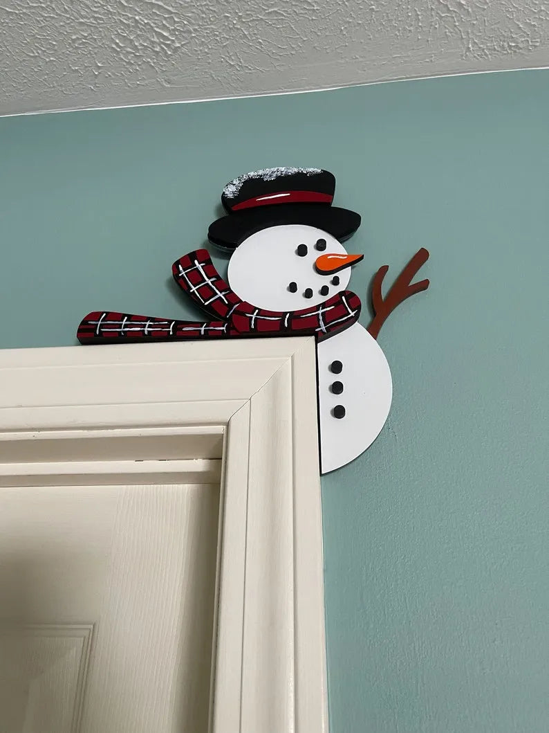 ๐
2024 Christmas Gift 50% Off--Metal Christmas Door Topper