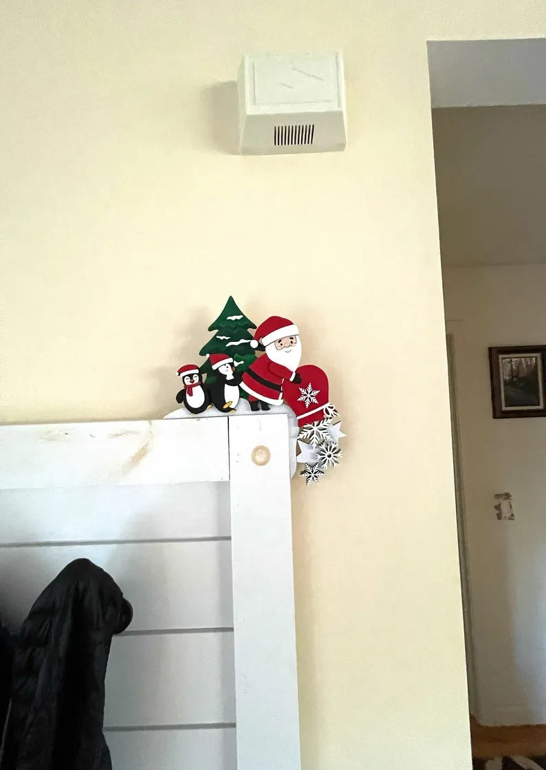 ๐
2024 Christmas Gift 50% Off--Metal Christmas Door Topper