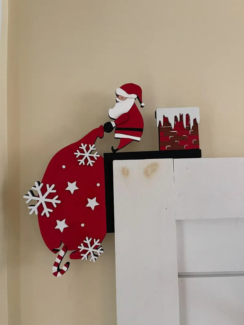 ๐
2024 Christmas Gift 50% Off--Metal Christmas Door Topper