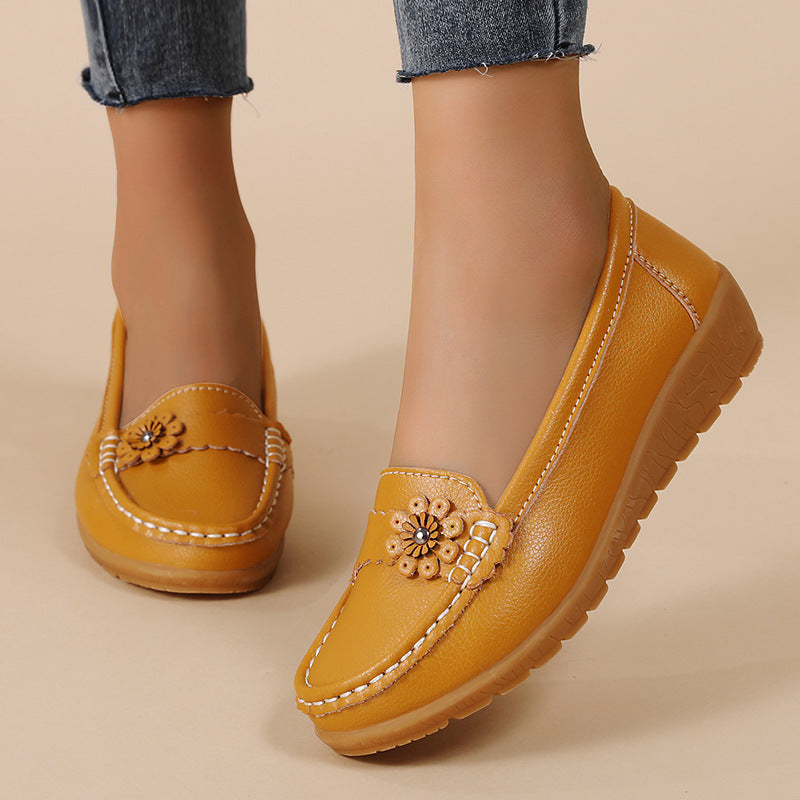 Last Day 49% OFF🔥 - Floral Pattern Loafers, Lightweight, Orthopedic, Casual, Slip-on for Women