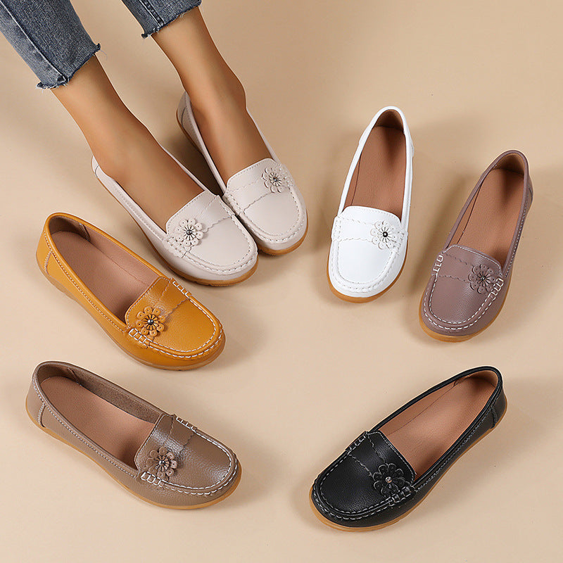 Last Day 49% OFF🔥 - Floral Pattern Loafers, Lightweight, Orthopedic, Casual, Slip-on for Women