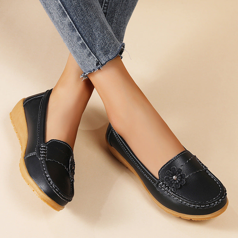 Last Day 49% OFF🔥 - Floral Pattern Loafers, Lightweight, Orthopedic, Casual, Slip-on for Women