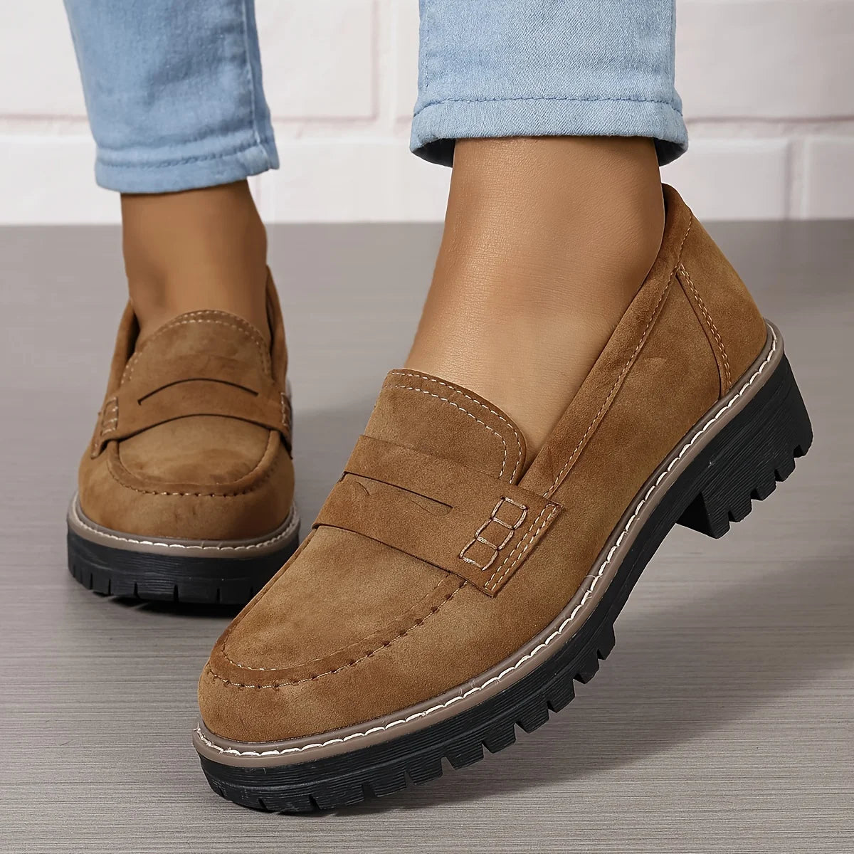 š„Last Day 49% OFF - Stylish Women's Chunky Loafers