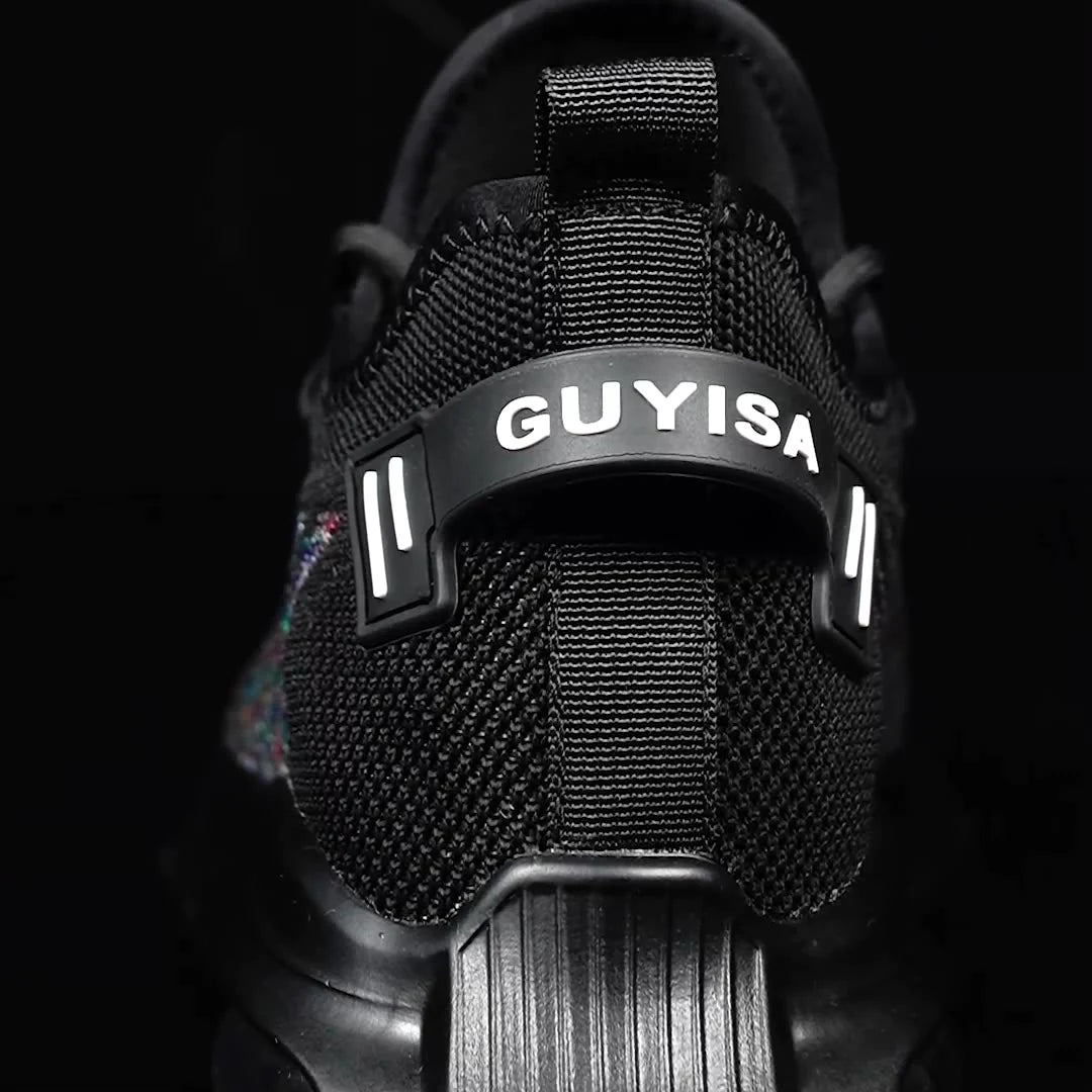 2023 Indestructible Steel Toe Work Shoes Men, Anti-smash Protective Sneakers