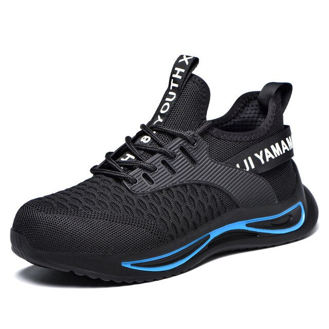 2023 New Design For Men Steel Toe Work Safety Shoes, Nonslip Security Indestructible Sneakers