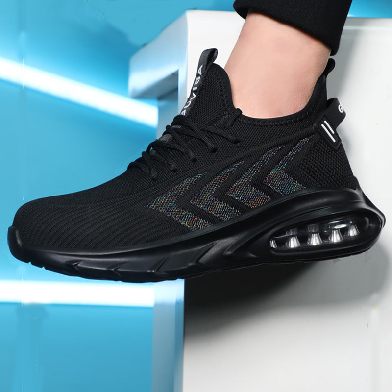 2023 Indestructible Steel Toe Work Shoes Men, Anti-smash Protective Sneakers