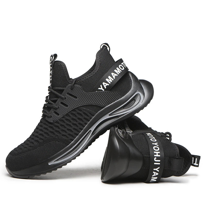 2023 New Design For Men Steel Toe Work Safety Shoes, Nonslip Security Indestructible Sneakers