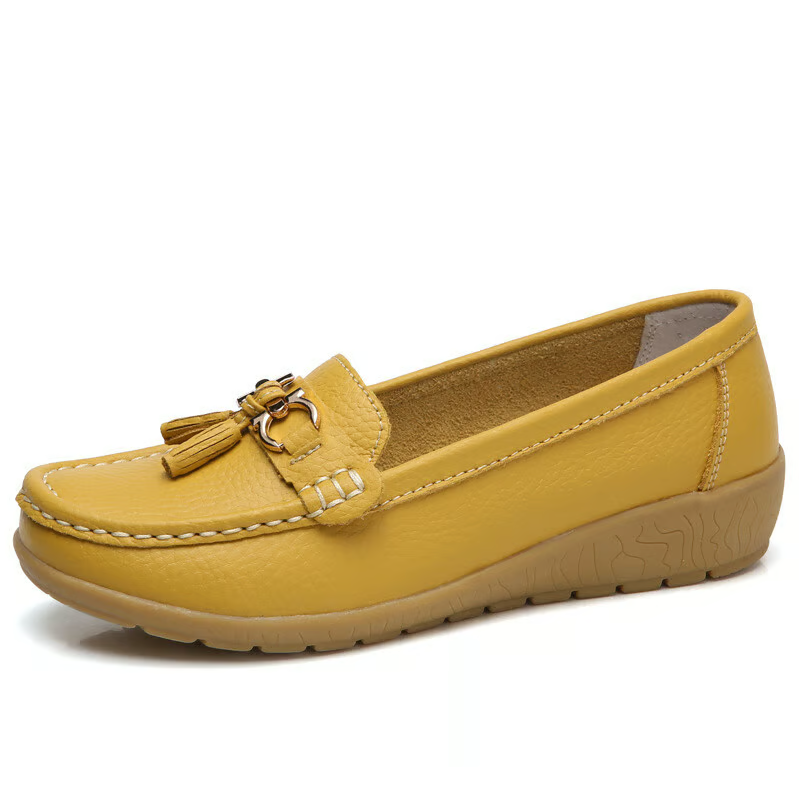 Last Day 49% OFF🔥 - Women's Leather Breathable Shoes