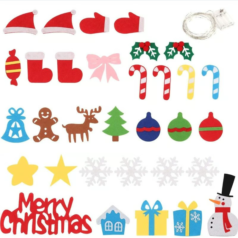 🎄DIY Felt Christmas Tree Set