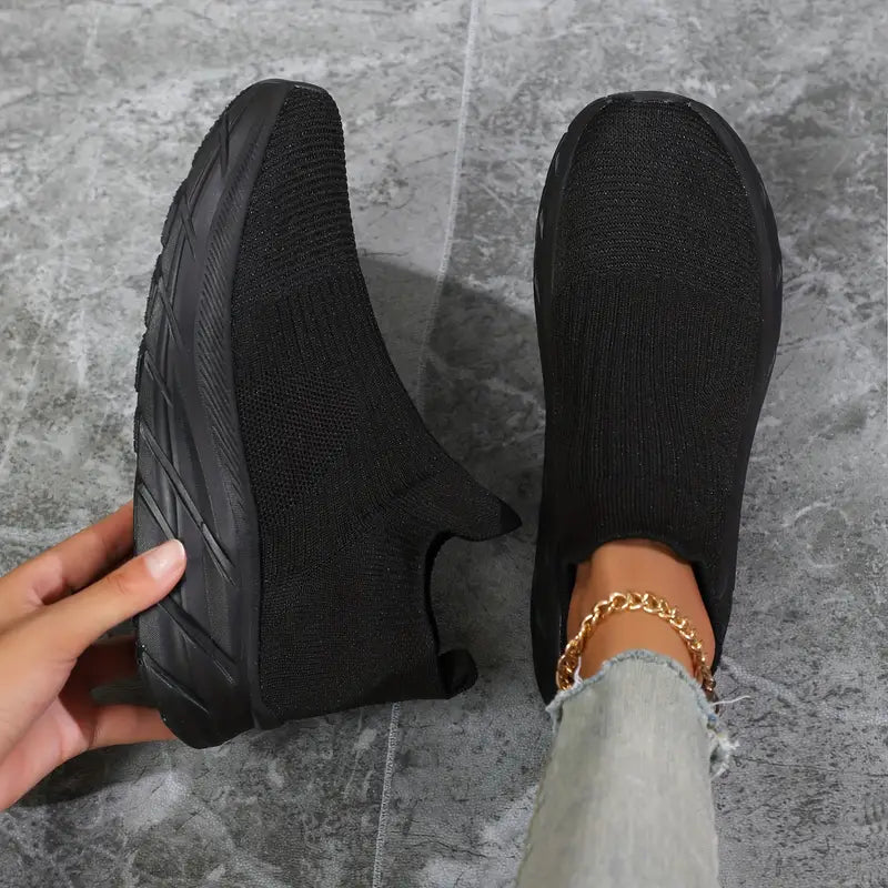 2023 Orthopedic Slip-On Breathable Walking Shoes, Comfortable Soft Mesh Running Shoes