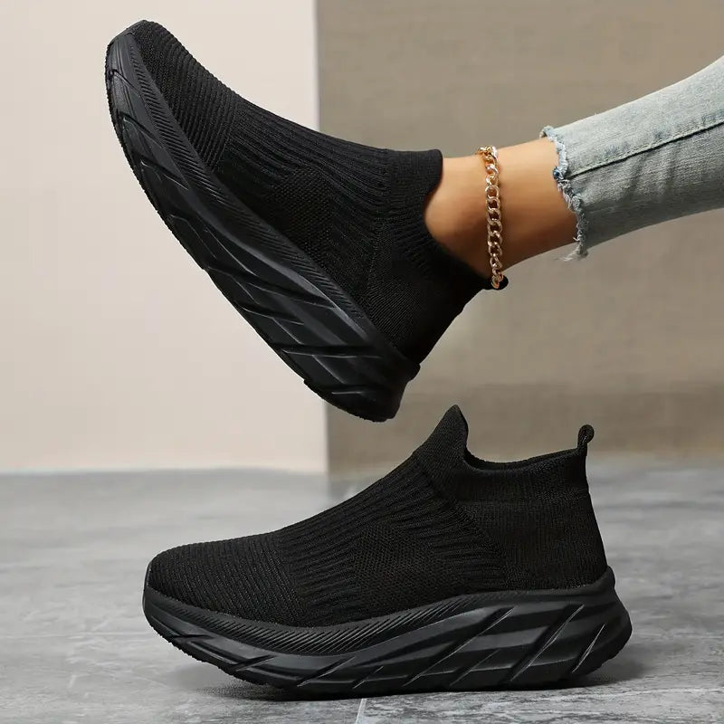 2023 Orthopedic Slip-On Breathable Walking Shoes, Comfortable Soft Mesh Running Shoes