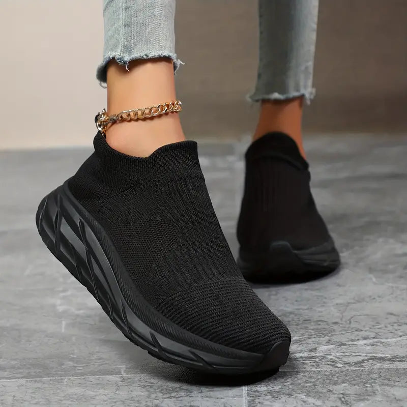 2023 Orthopedic Slip-On Breathable Walking Shoes, Comfortable Soft Mesh Running Shoes