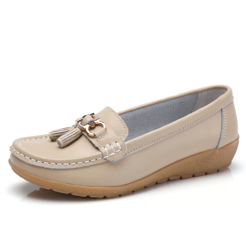 Last Day 49% OFF🔥 - Women's Leather Breathable Shoes