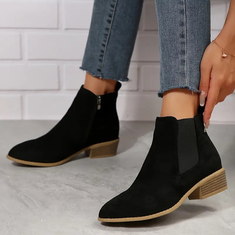 🔥LAST DAY 49% OFF💝Women's Chunky Heel Chelsea Boots