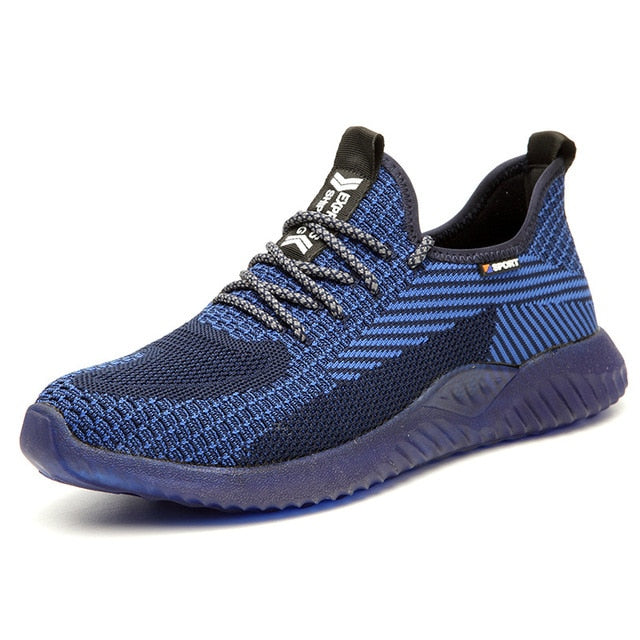 2023 Steel Head Anti-piercing Air Cushion Sneakers, Light Comfortable Work Protection Safety Shoes