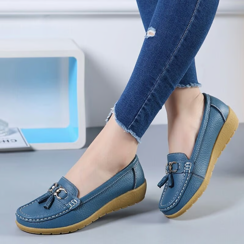 Last Day 49% OFF🔥 - Women's Leather Breathable Shoes