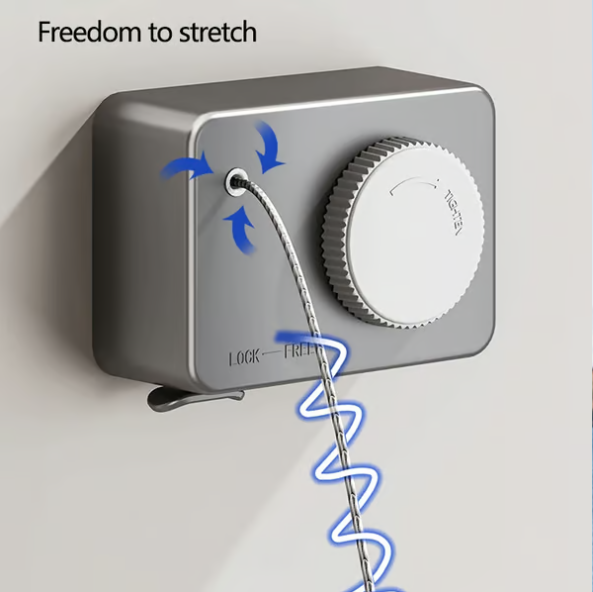 Invisible Clothes Retractable Clothesline
