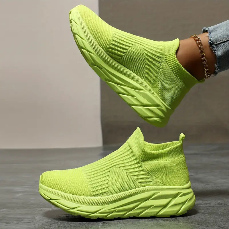 2023 Orthopedic Slip-On Breathable Walking Shoes, Comfortable Soft Mesh Running Shoes