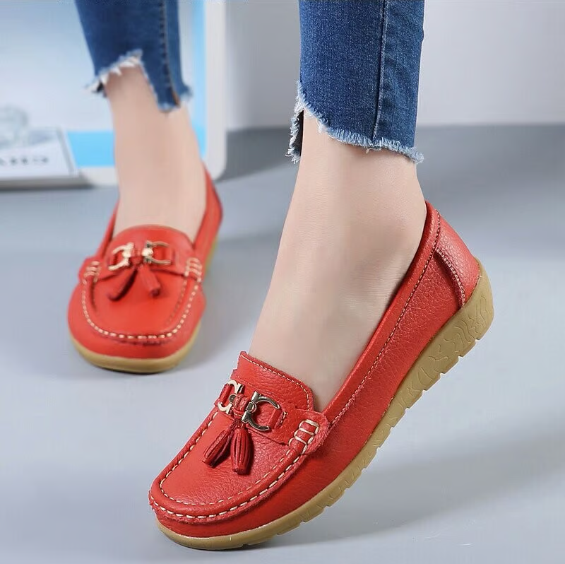 Last Day 49% OFF🔥 - Women's Leather Breathable Shoes