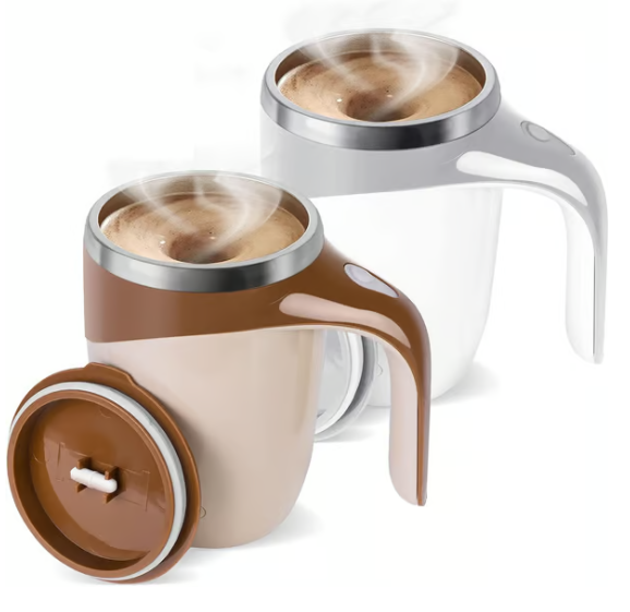 Magnetic Automatic Self-Stirring Coffee Mug