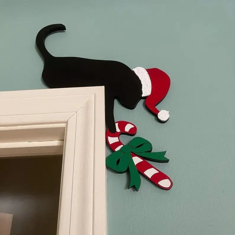 ๐
2024 Christmas Gift 50% Off--Metal Christmas Door Topper