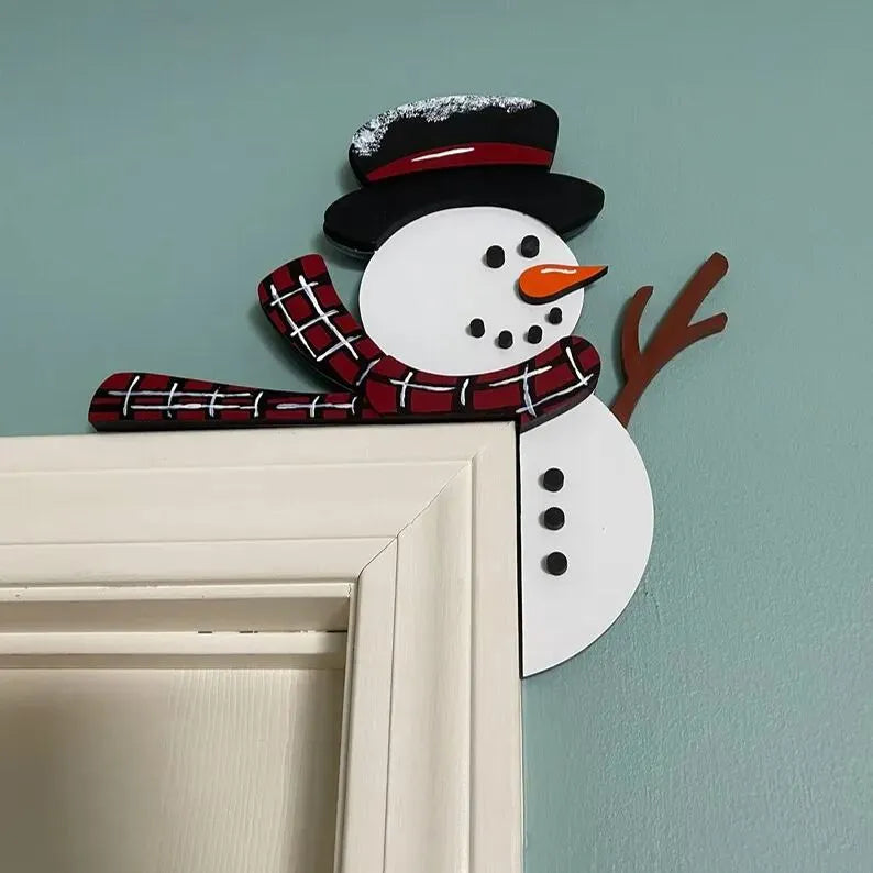 ๐
2024 Christmas Gift 50% Off--Metal Christmas Door Topper