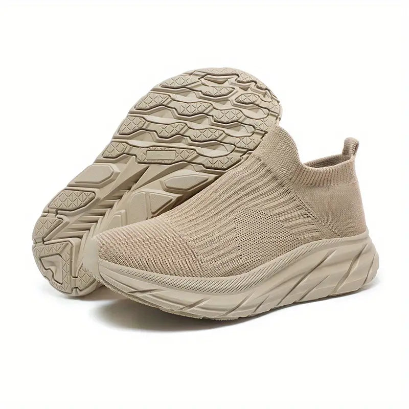 2023 Orthopedic Slip-On Breathable Walking Shoes, Comfortable Soft Mesh Running Shoes