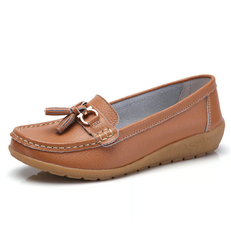 Last Day 49% OFF🔥 - Women's Leather Breathable Shoes