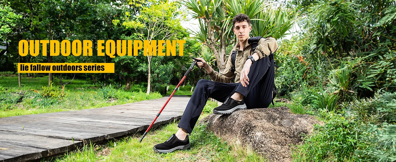 2023 Outdoor Slip On Casual Orthopedic Men Shoes, Breathable Suede Leather Anti-skid Walking Sneakers