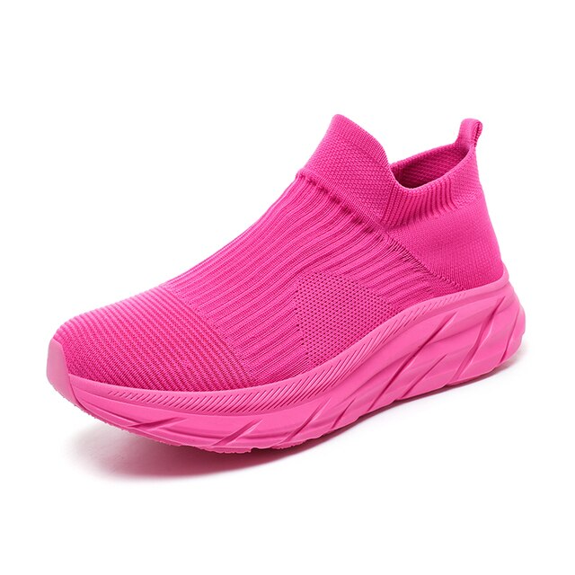 2023 Orthopedic Slip-On Breathable Walking Shoes, Comfortable Soft Mesh Running Shoes