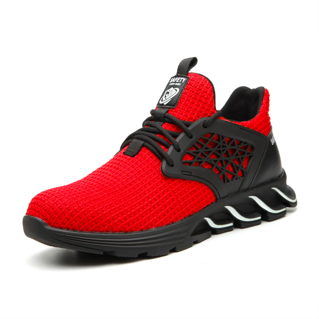 2023 Men's Steel Toe Safety Shoes, Puncture Proof Anti-skid Indestructible Work Shoes
